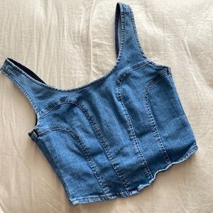 BDG Denim Corset